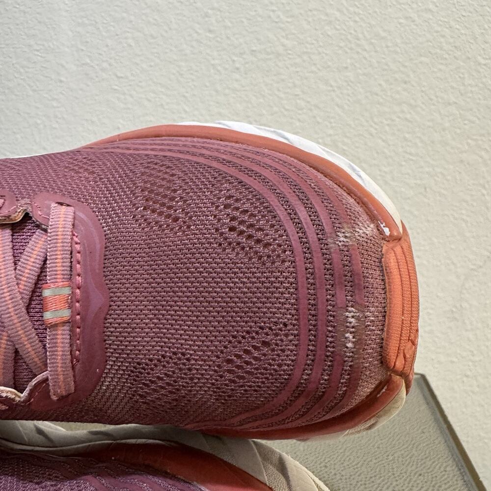Hoka One One Bondi 6 Womens 9 Heather Rose Lantana Walk Comfort - Picture 5 of 16
